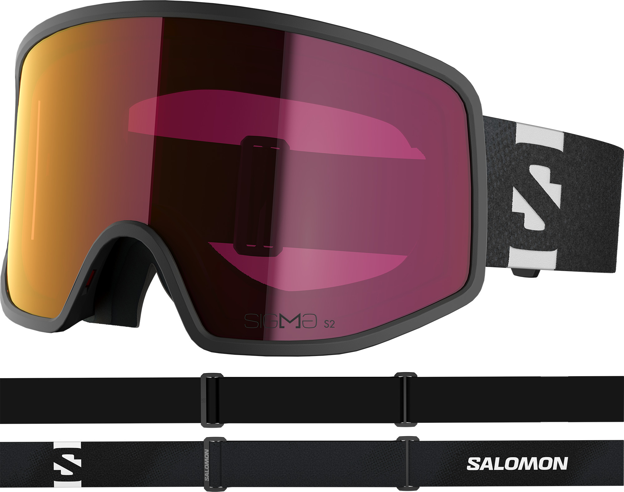 SALOMON SENTRY PRO ゴーグル ブラック SALOMON SENTRY PRO ゴーグル ブラック（SENTRY PRO SIGMA +